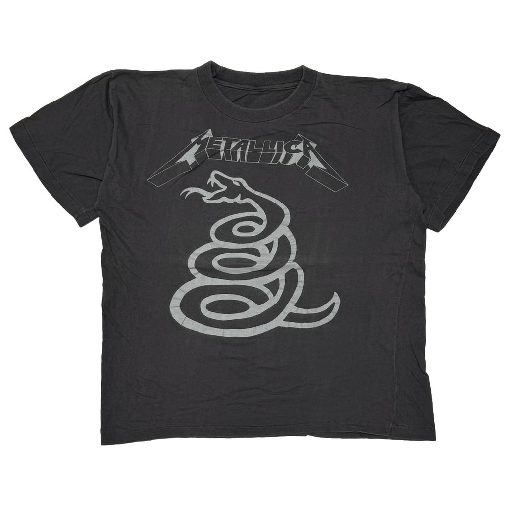 METALLICA BACK 4FACE SNAKE BOOTLEG FITS XL 3246