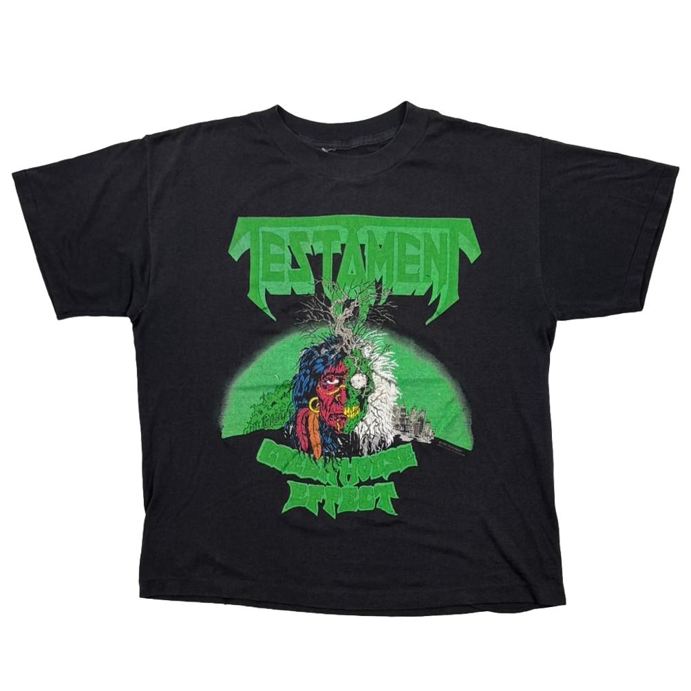TESTAMENT 1989 GREENHOUSE EFECT ENVIRONMENTAL HOLOCAUST FITS LARGE 0153