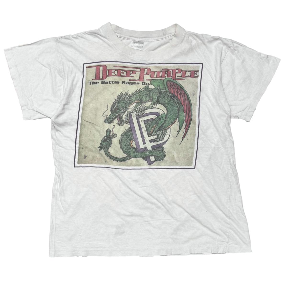DEEP PURPLE EUROPEAN TOUR 1993 XL WHITE 0610