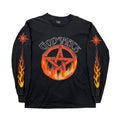 GOD SMACK FLAME SLEEVE US TOUR 1999 LS GIANT XL 0635