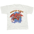 MONSTER OF ROCK TOUR FESTIVAL TEE WHITE EURO FITS LARGE 5548