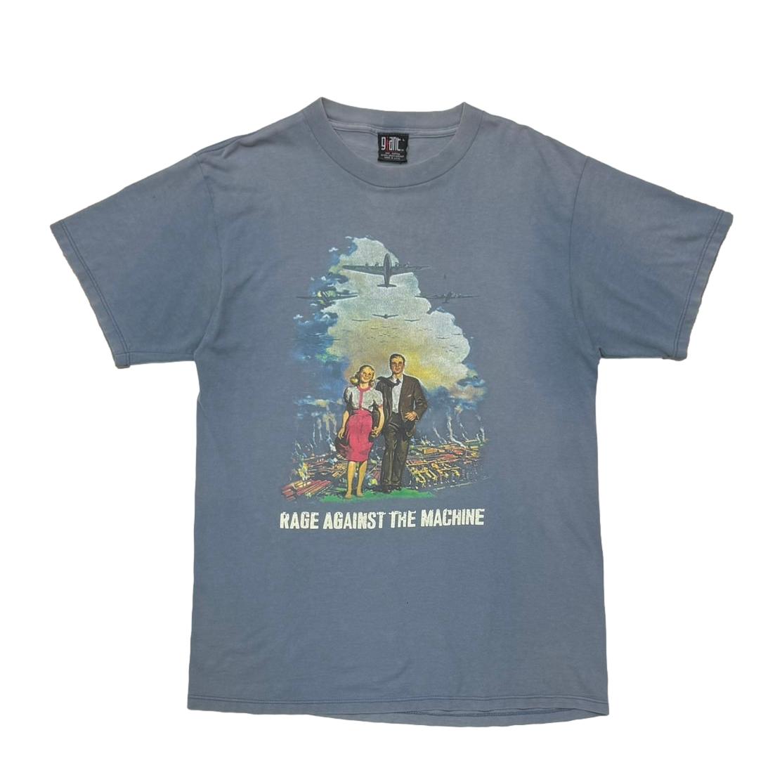 RAGE AGAINST THE MACHINE DOWN RODEO SLATE NAVY GIANT LARGE 6188