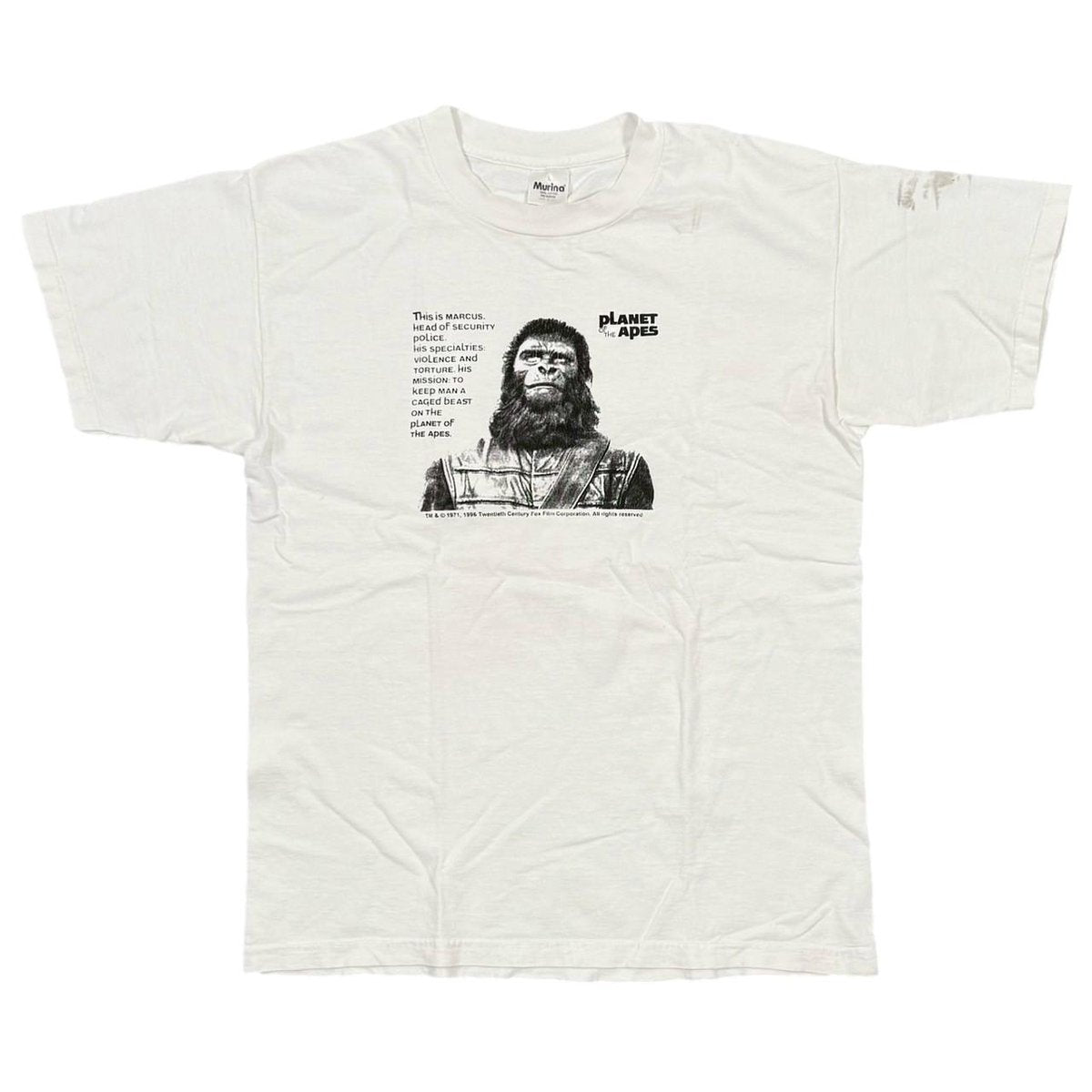 PLANET OF THE APES 1996 MOVIE PROMO WHITE MURINA LARGE 9309