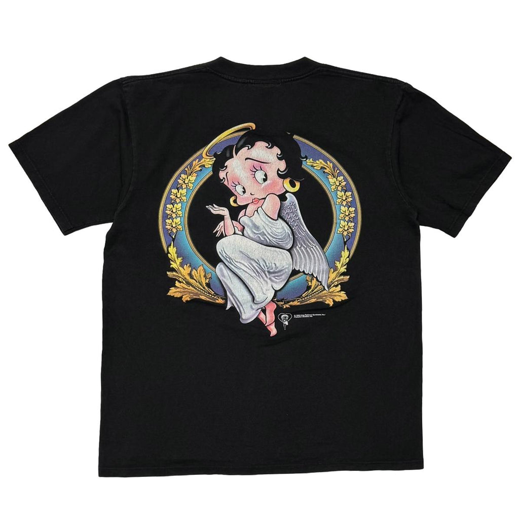 BETTY BOOP BACK ANGEL BLACK FITS LARGE 8679