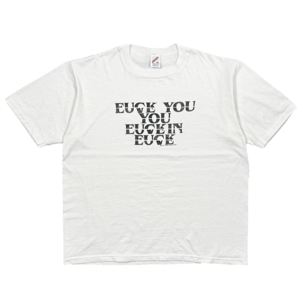 greatLAnd fuck love shirt / new vintage JERZEES XL 6003