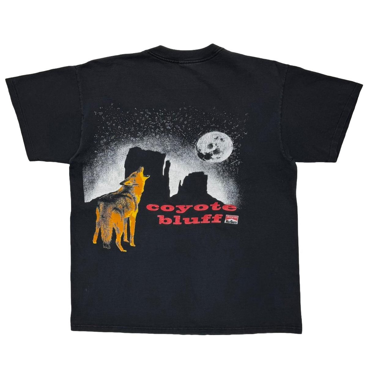 Marlboro COYOTE BLUFF POCKET TEE BLACK FITS XL 6399
