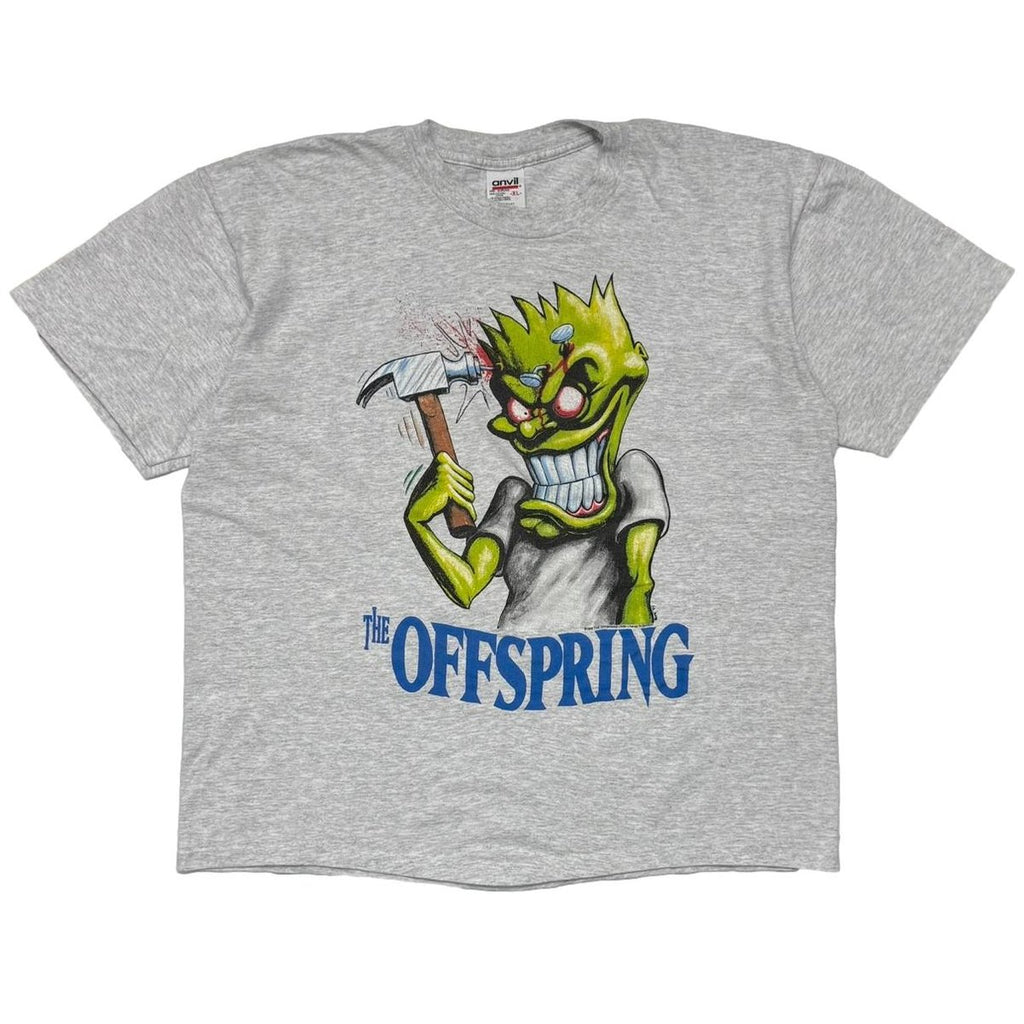 THE OFFSPRING 1994 BAD HABIT STUPID DUMBSHIT GODDAM MOTHERFUCKER ASH GREY ANVIL XL 7898
