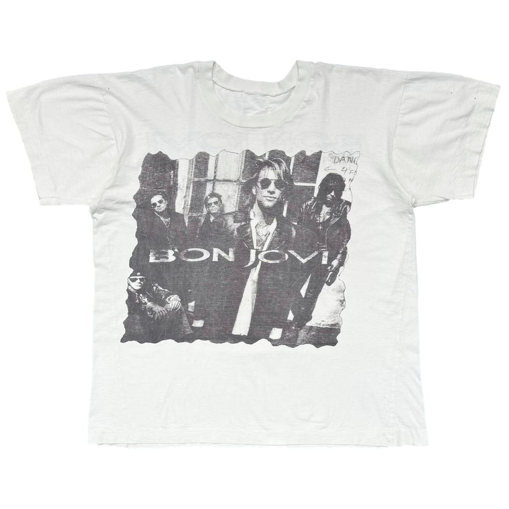 BON JOVI KEEP THE FAITH WHITE FITS LARGE 4286