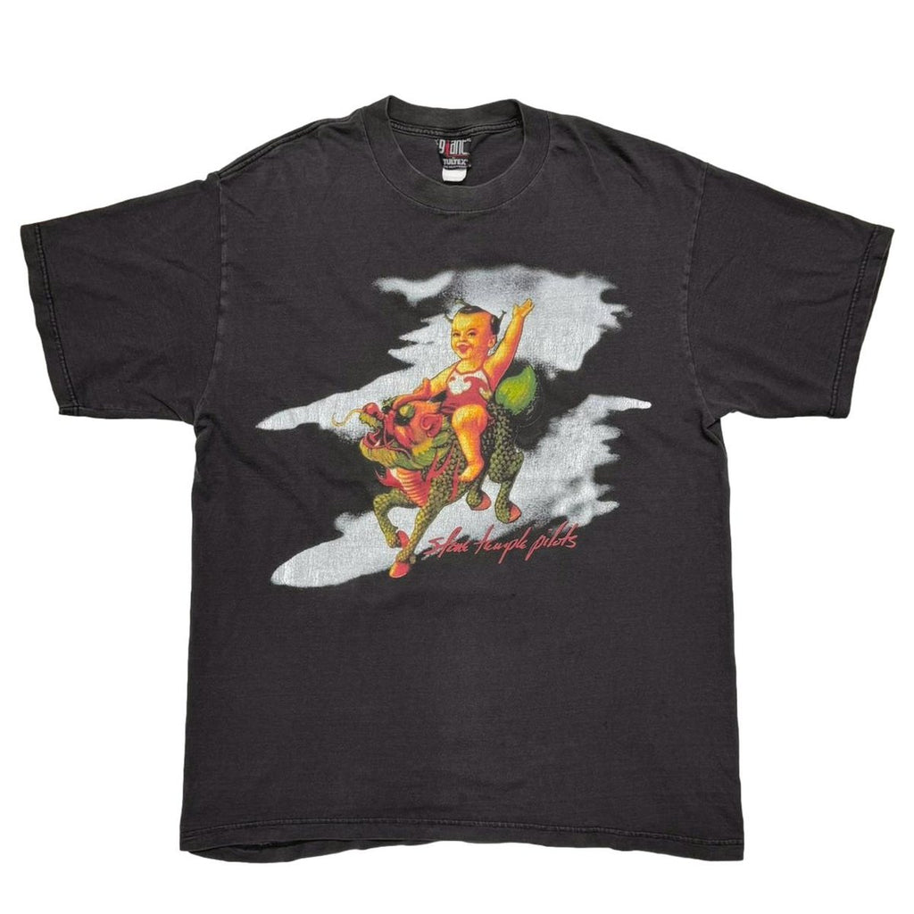 STONE TEMPLE PILOTS 1994 TOUR BLACK GIANT BY TULTEX XL 7802