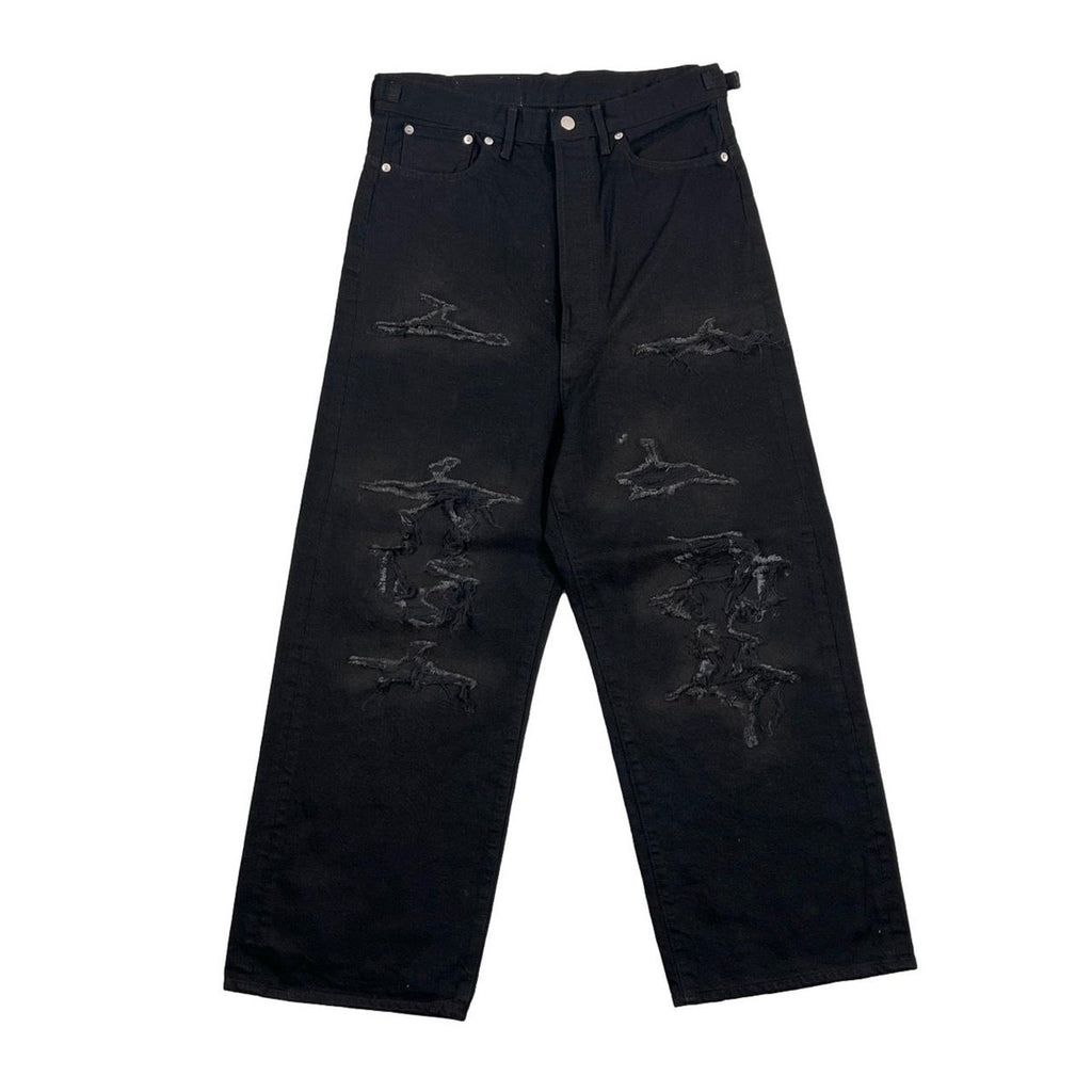 greatLAnd ORIGINAL LOGAN BLACK DENIM PANT DESTROY