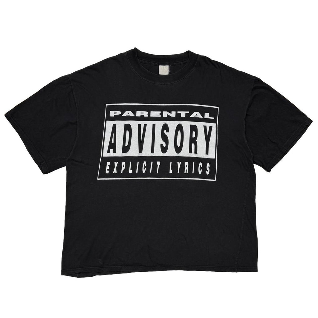RAGE AGAINST THE MACHINE PARENTAL ADVISORY MONOCHROME BOX LOGO FITS XL 1177