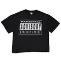 RAGE AGAINST THE MACHINE PARENTAL ADVISORY MONOCHROME BOX LOGO FITS XL 1177