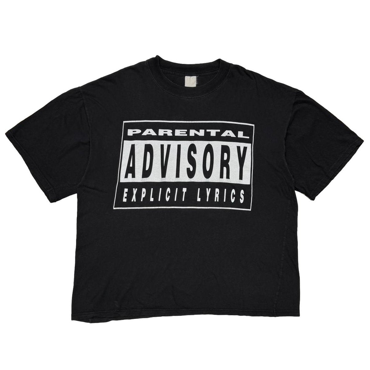 RAGE AGAINST THE MACHINE PARENTAL ADVISORY MONOCHROME BOX LOGO FITS XL 1177