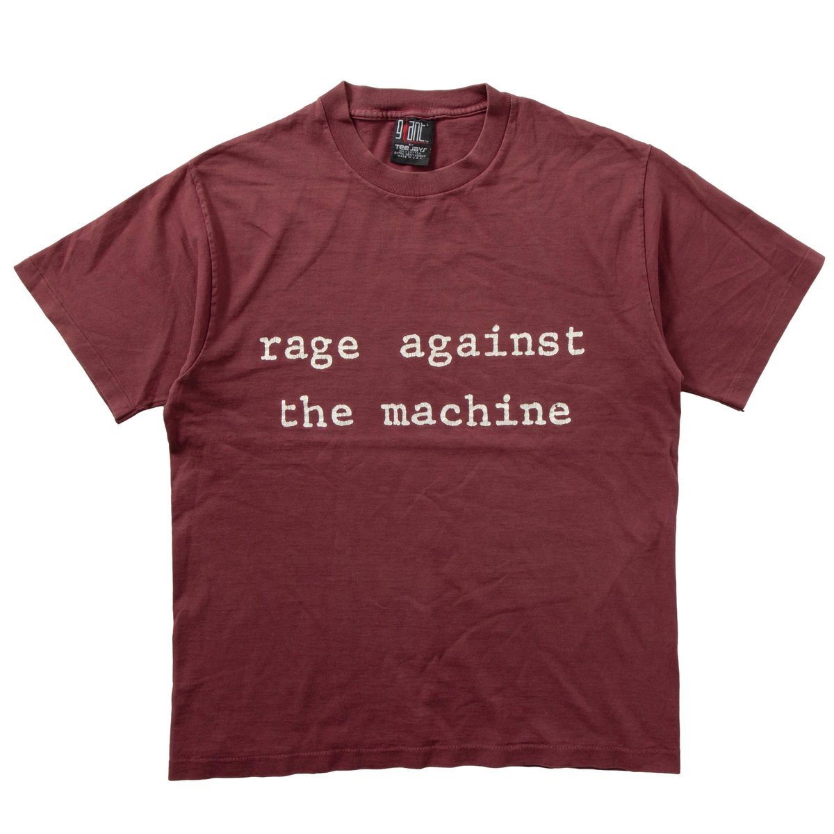 RAGE AGAINST THE MACHINE MOLOTOV BURGUNDY GIANT BY TEEJAYS LARGE 0326