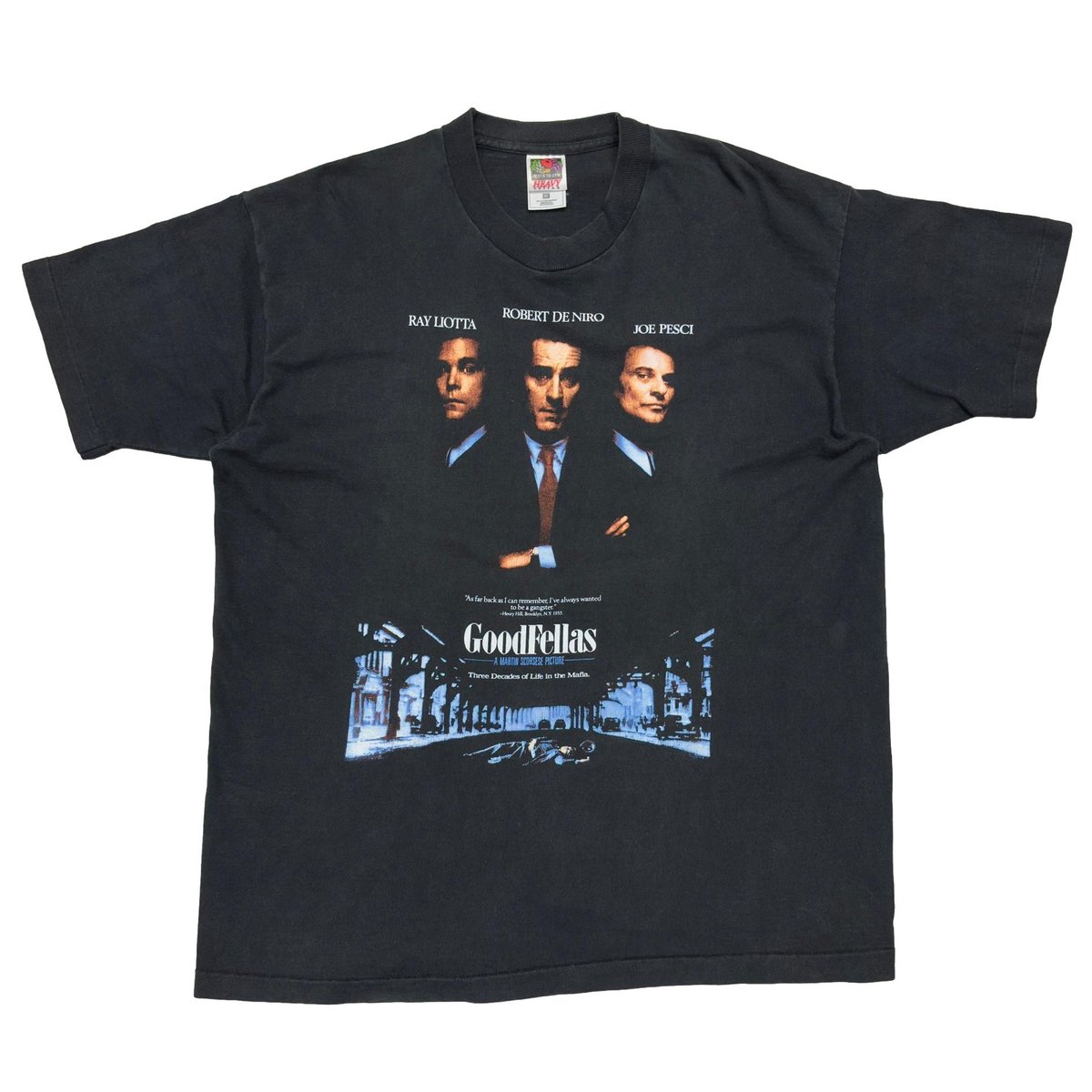Goodfellas MOVIE PROMO FRUIT OF THE LOOM XL 9566