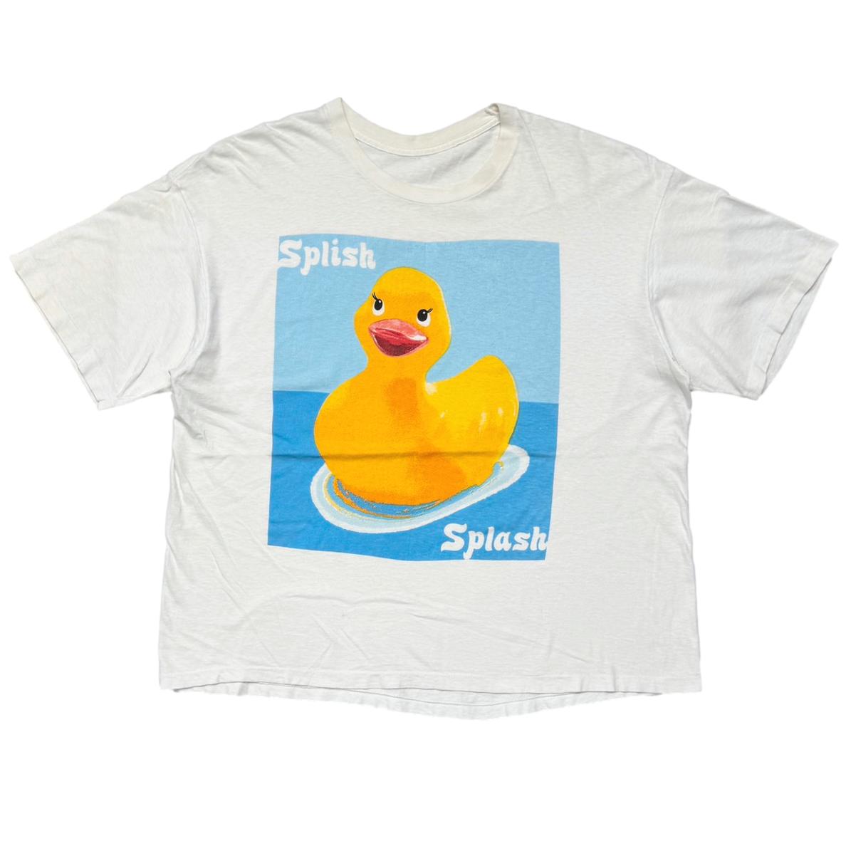 OLD&VINTAGE SPLISH SPLASH RUBBER DUCK WHITE FITS XL 2118