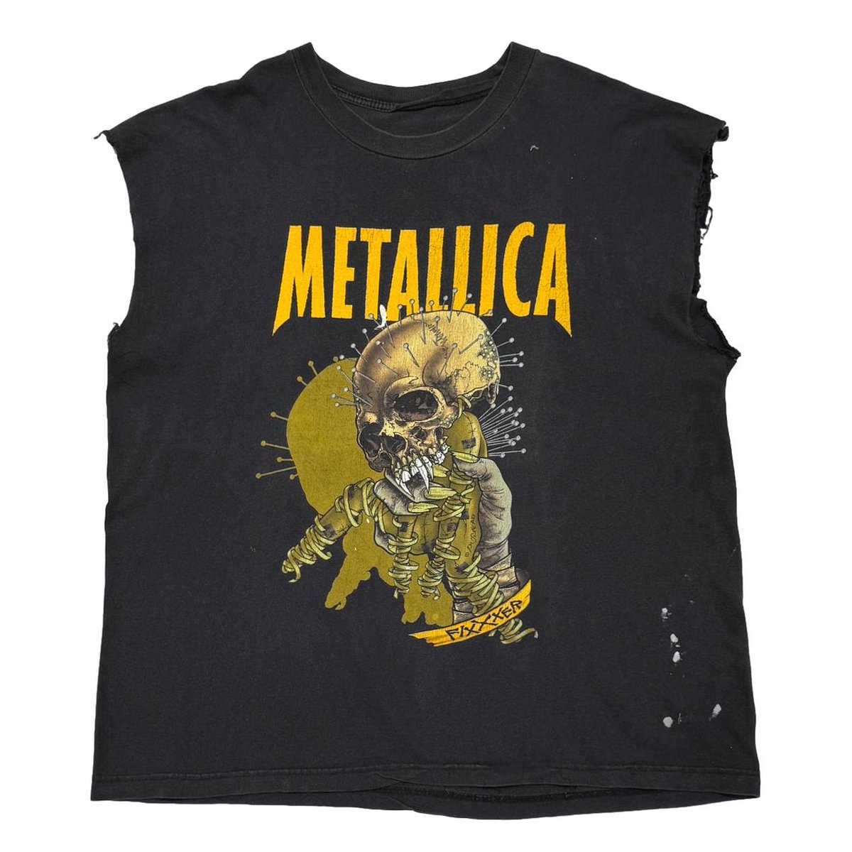 METALLICA PUSHEAD FIXXXER SLEEVELESS FITS XL 7607