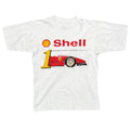 Shell F-1 SPLIT LINK PRINT WHITE FITS LARGE 9721