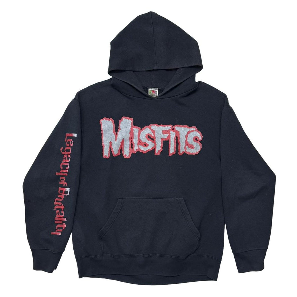 MISFITS LEGACY OF BRUTALITY SWEAT HOODIE FRUIT OF THE LOOM LARGE 9973