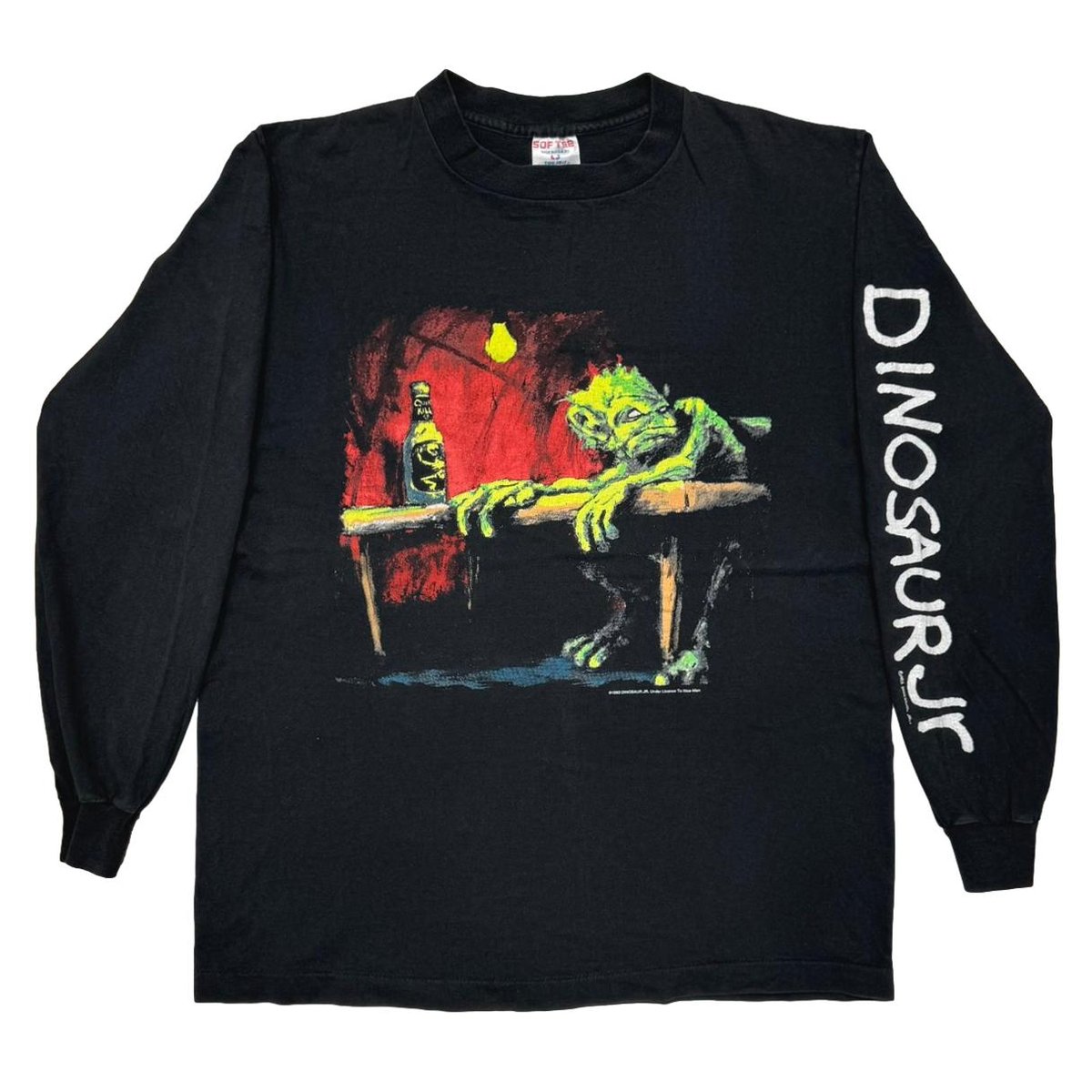 DINOSAUR Jr 1993 IN A JAR LS SOF TEE BY TEEJAYS LARGE 4020