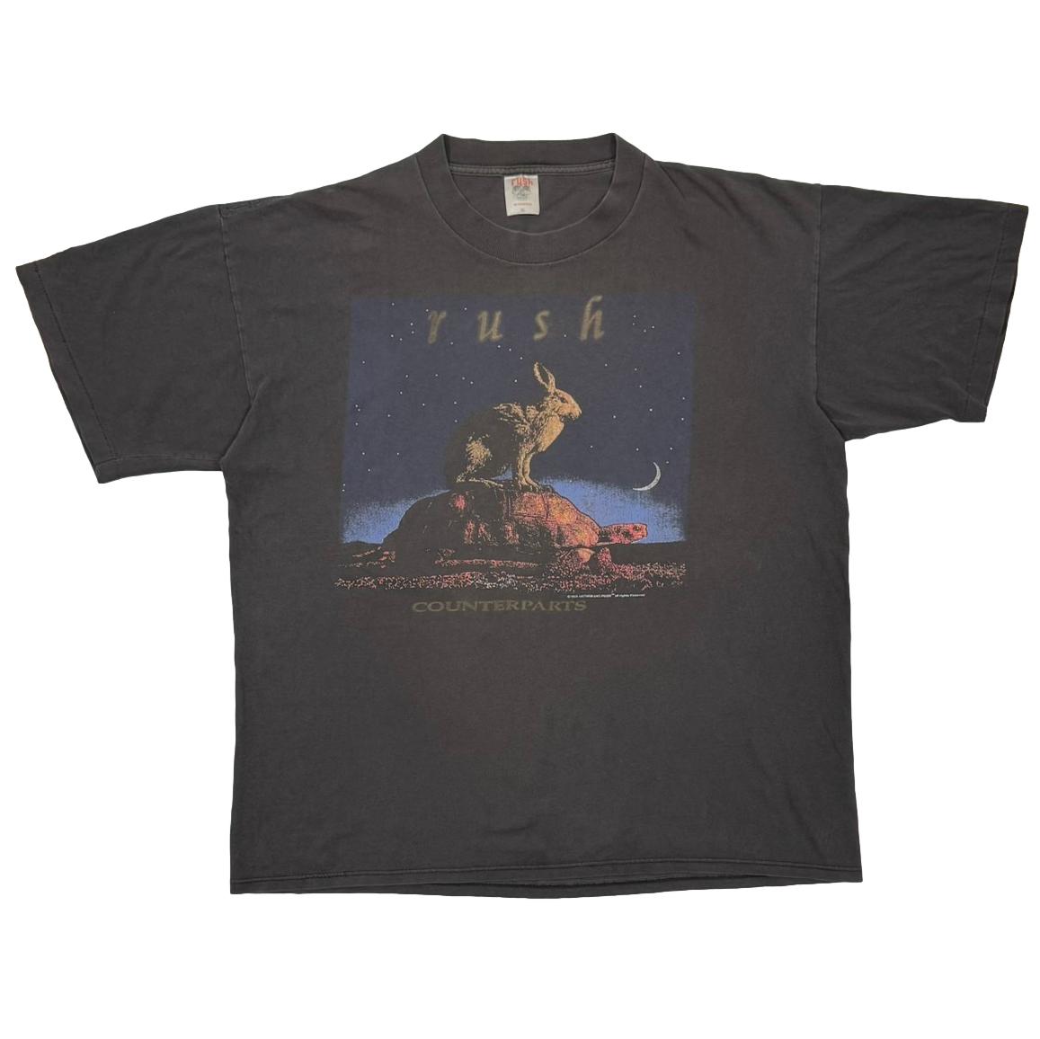 RUSH 1993 COUNTERPARTS RUSH TAG XL 0986