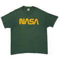 NASA YELLOW TEXT LOGO GREEN ANVIL XL 9820