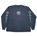 WEST COAST CHOPPERS	IRON CROSS LONG BEACH CA LS BLACK FITS XXL 8604