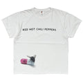 RED HOT CHILI PEPPERS I'M WITH YOU WHITE FRUIT OF THE LOOM LARGE 2484
