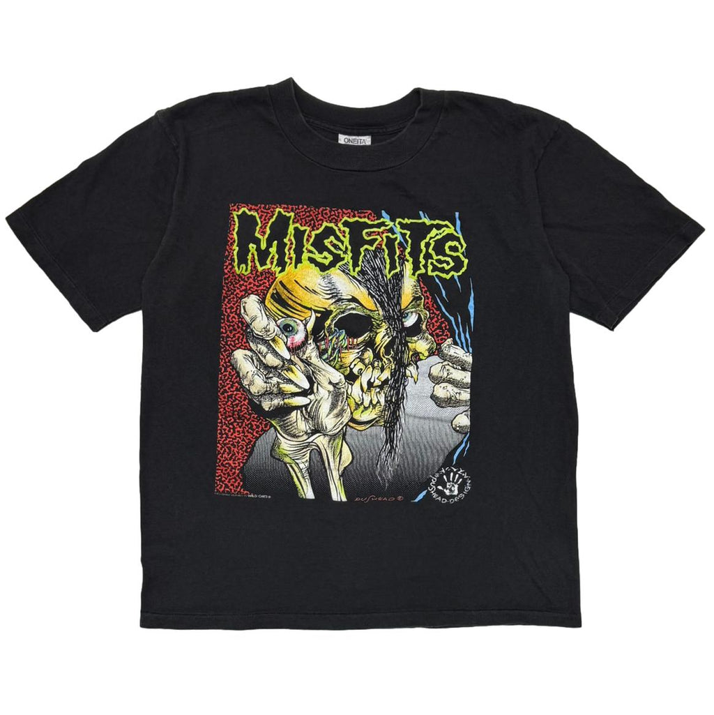 MISFITS PUSHEAD GOUGE THE EYES GRAPHIC ONEITA LARGE 5168