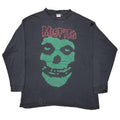 MISFITS HUGE GREEN SKULL BOOTLEG LS XL 1110