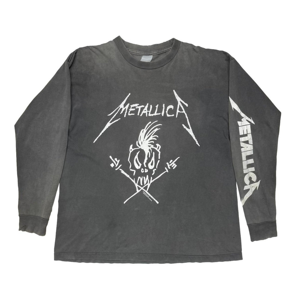 METALLICA NOWHERE ELSE TO ROAM EUROPE '93 LS FADED BLACK FITS XL 6835