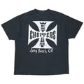 WEST COAST CHOPPERS IRON CROSS LONG BEACH CA SS XXL 6696