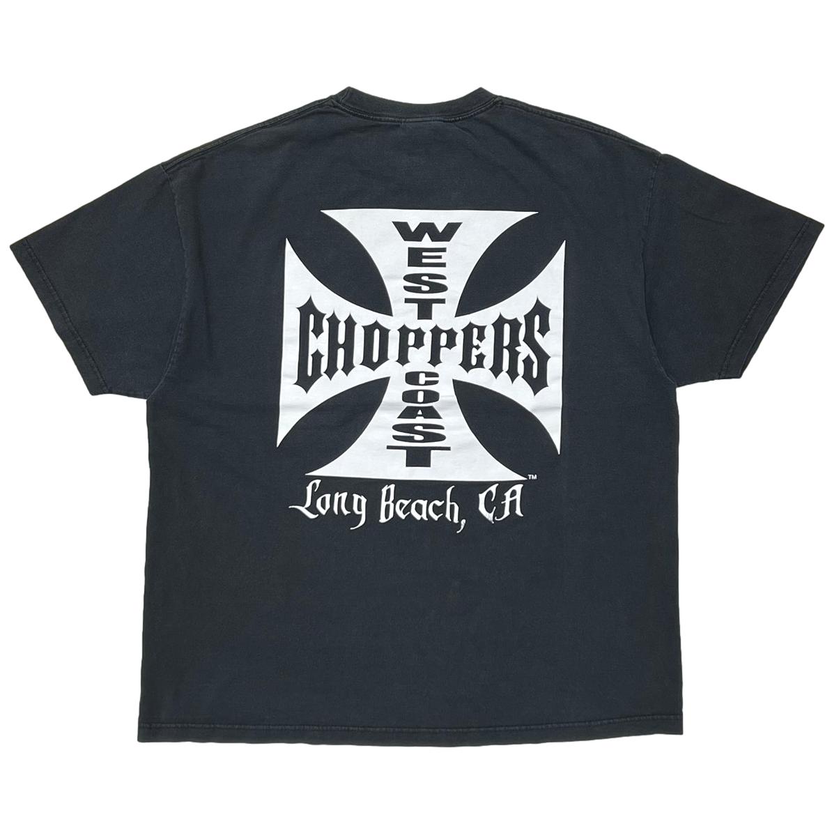 WEST COAST CHOPPERS IRON CROSS LONG BEACH CA SS XXL 6696