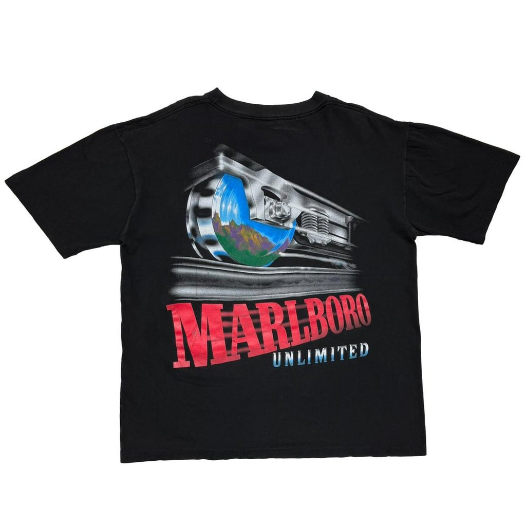 Marlboro UNLIMITED RAILROAD POCKET TEE FITS XL 7339