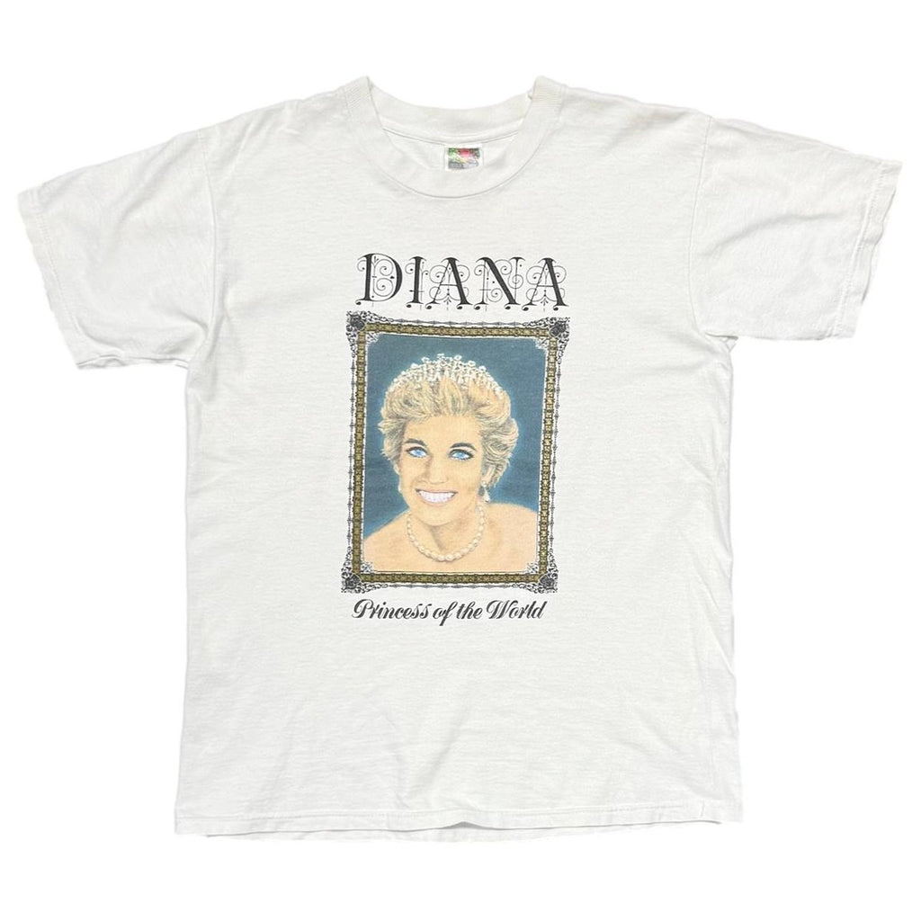 PRINCESS DIANA Princess of the World MEMORIAL WHITE FRUIT OF THE LOOM MEDIUM 1067