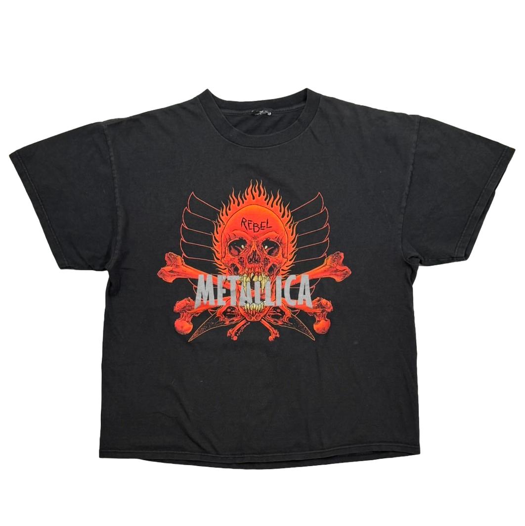 METALLICA PUSHEAD REBEL YIN YANG SKULL FITS XL 0208