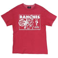 RAMONES gabba gabba hey RED MEDIUM 8681