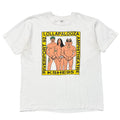 LOLLAPALOOZA 1992 RED HOT CHILI PEPPERS BOOTLEG WHITE FRUIT OF THE LOOM XL 0212