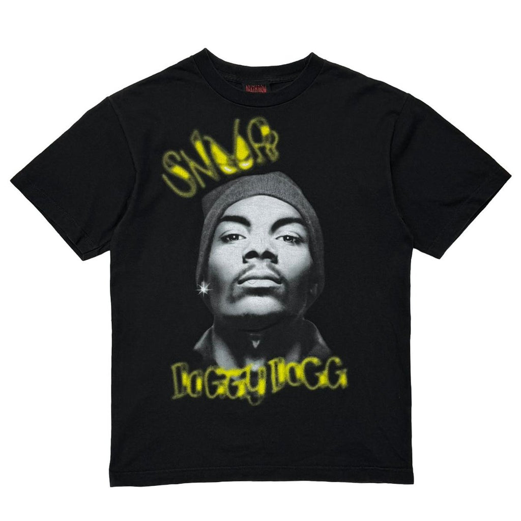 SNOOP DOGG BEANIE FACE YELLOW TEXT 2005 DEATH ROW RECORDS FITS LARGE 8337