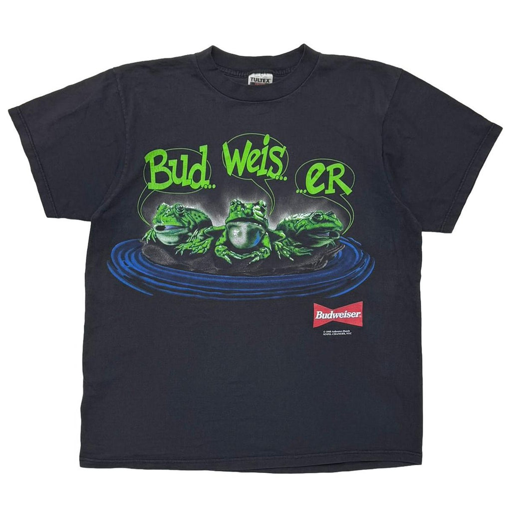 Budweiser 3FROGS YOUR PAD OR MINE ? TULTEX LARGE 4333