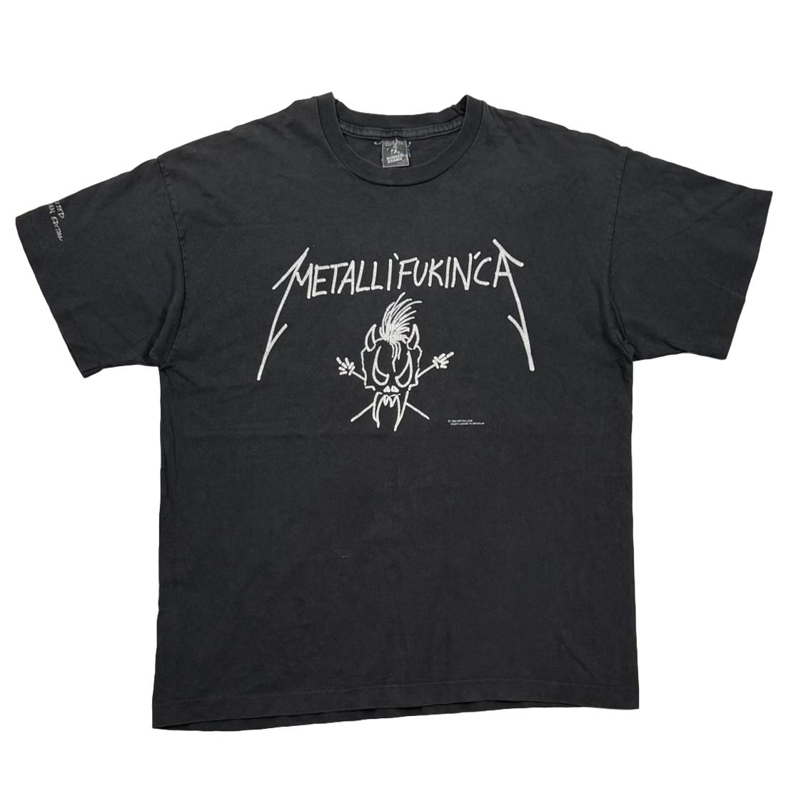 METALLICA 1993 METALLIFUKINCA SPECIAL EDITION SCREEN STARS XL 0587