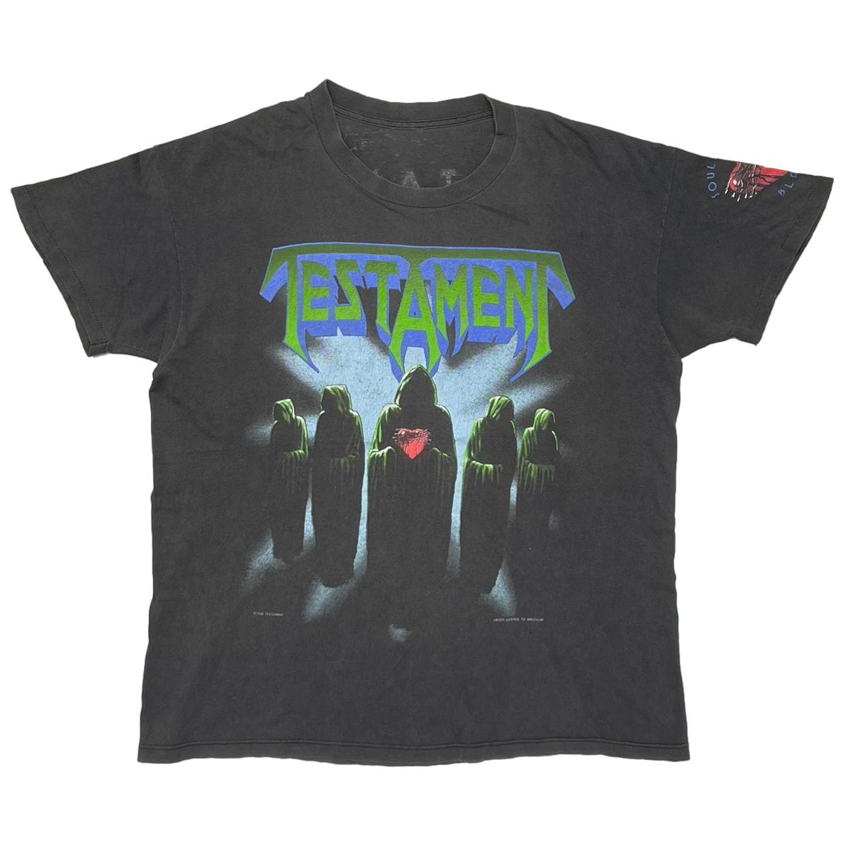 TESTAMENT SOULS OF BLACK WORLD TOUR 1990-1991 FITS XL 7894