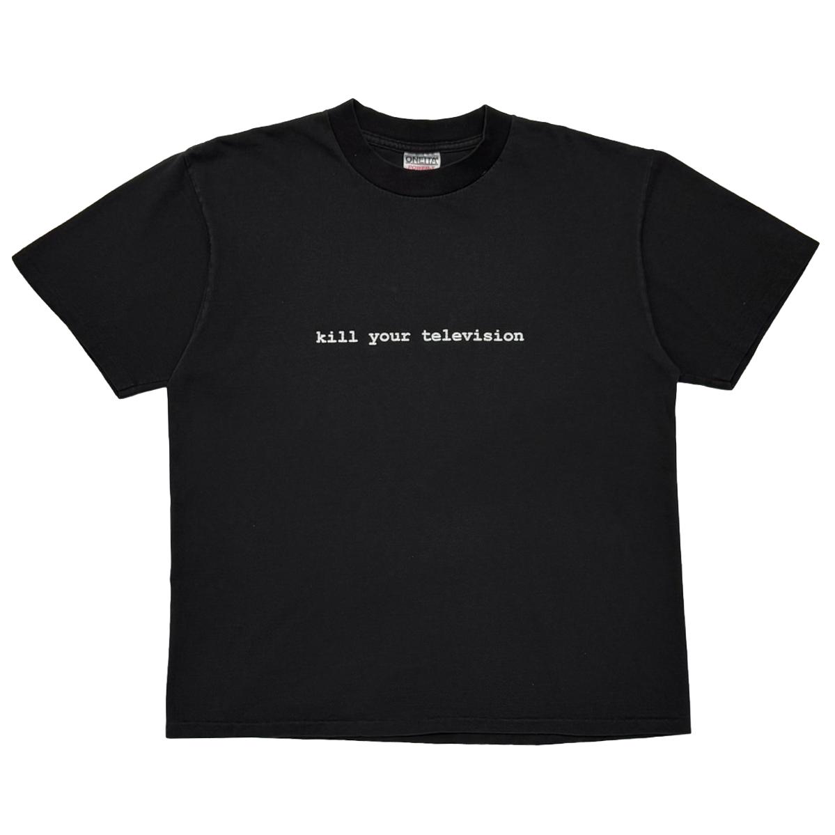 OLD&VINTAGE KILL YOUR TELEVISION ONEITA LARGE 8561