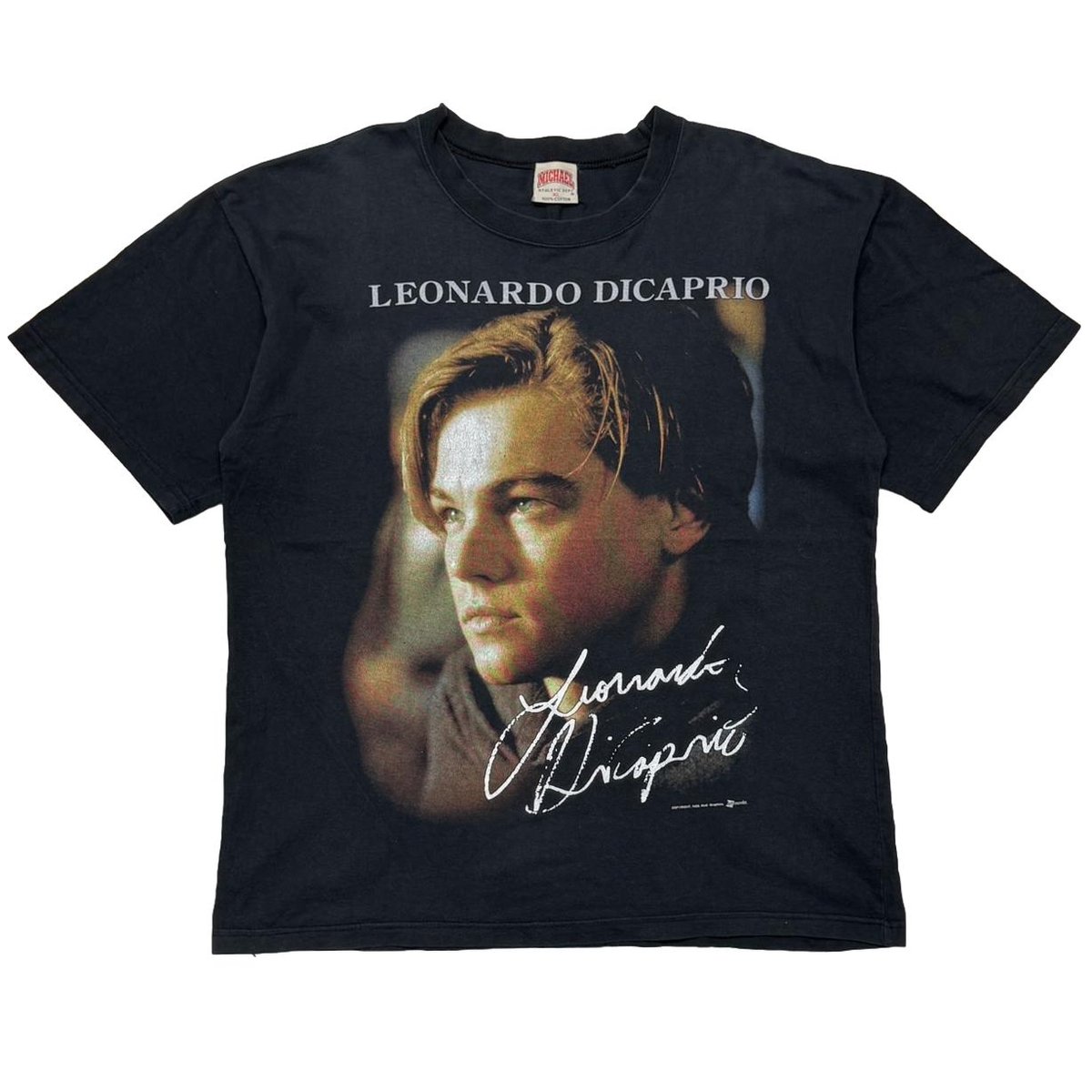 LEONARDO DICAPLIO PORTRAIT MICHAEL XL BLACK 0682