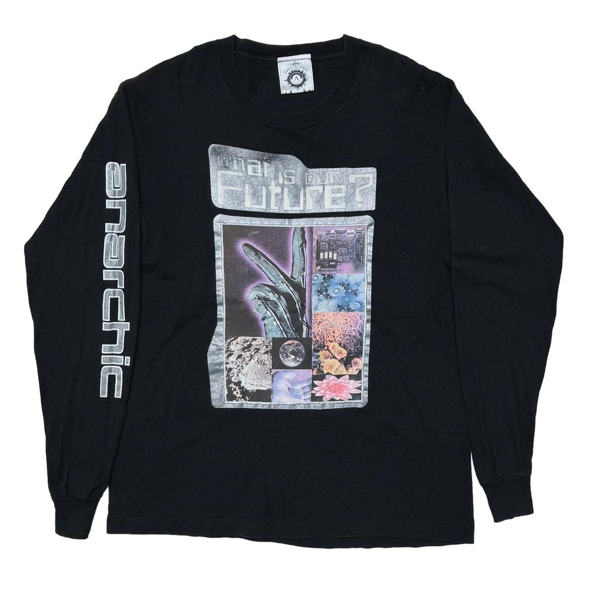 ANARCHIC ADJUSTMENT WHAT IS OUR FUTURE? LS FRUIT OF THE LOOM XL 8672