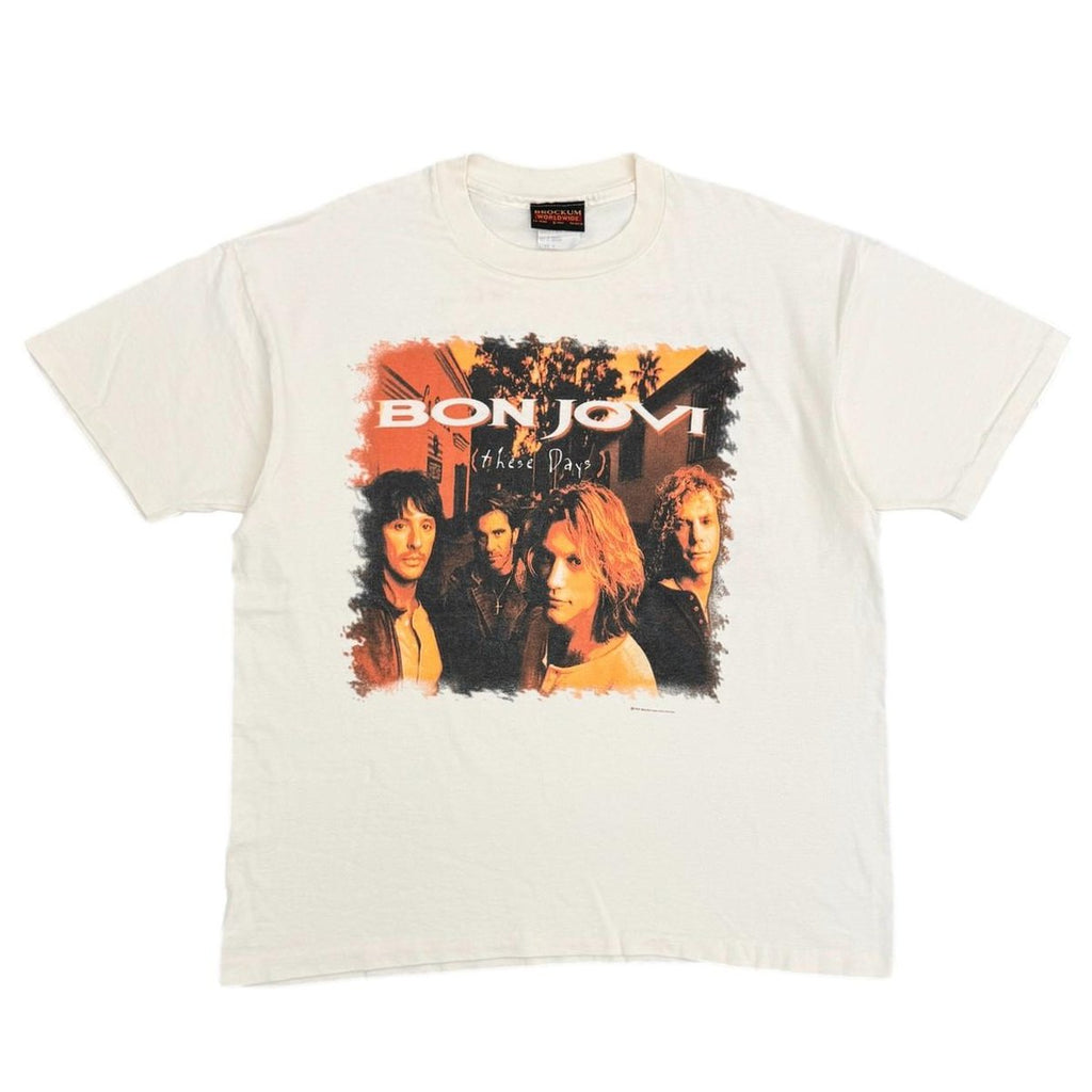 BON JOVI 1995 THESE DAYS WHITE BROCKUM XL 8756