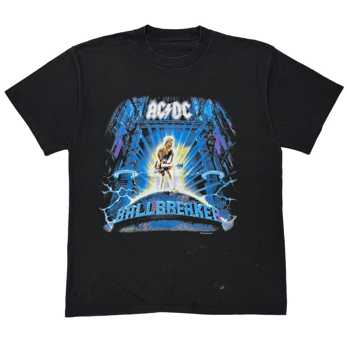 AC/DC 1996 BALL BREAKER WORLD TOUR BLACK FITS XL 3824