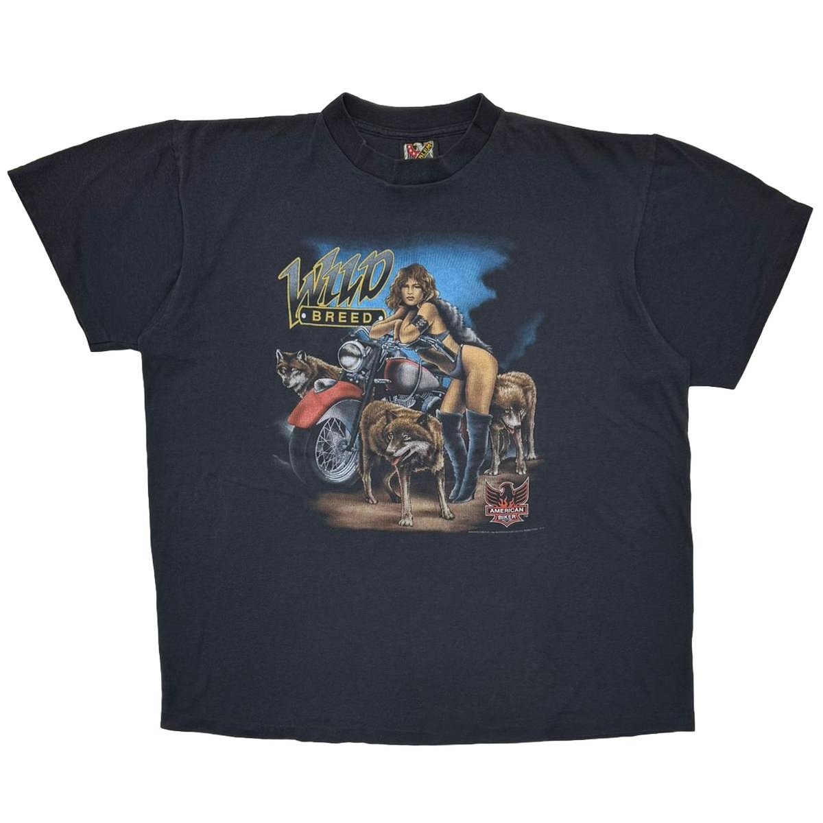 OLD&VINTAGE 1992 WILD BREED 3D EMBLEM XL 3891