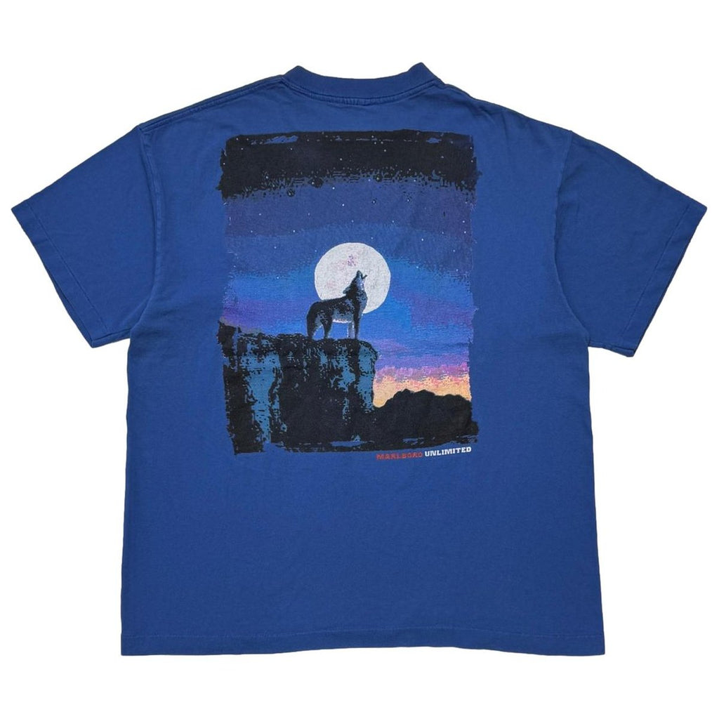 Marlboro COYOTE POCKET TEE BLUE FITS XL 9450