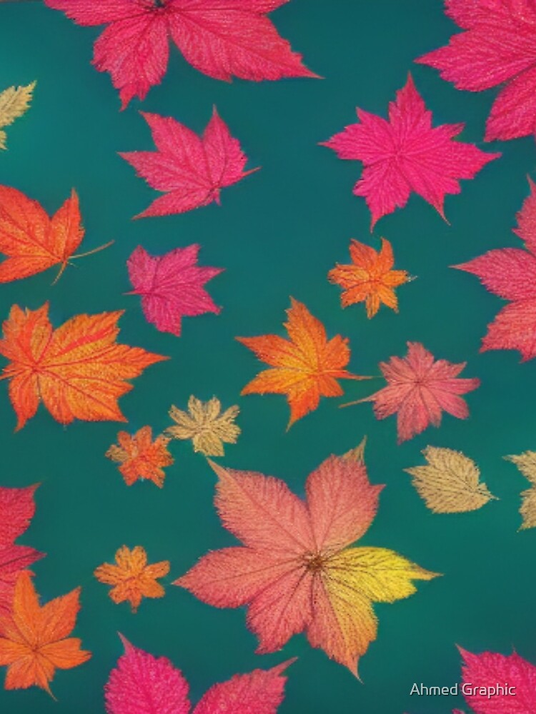 autumn leaves pattern by Ahmed Graphic